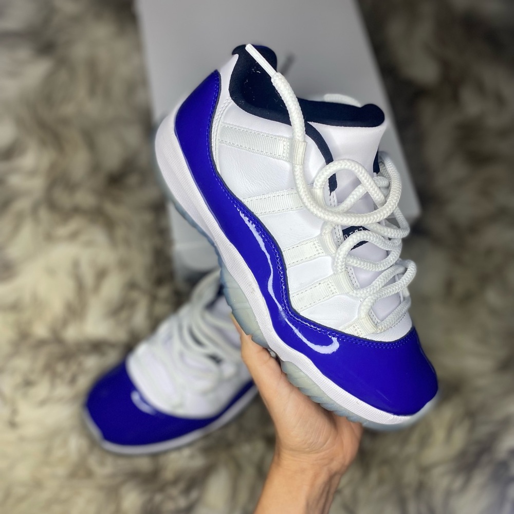 Air Jordan 11 Retro Low Concord Sketch White Blue US7.5 EUR38.5